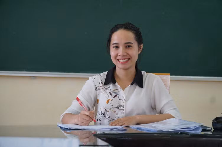 Cô Nguyễn Thị Thu Hiền – GV Địa lý Trường THCS Hà Huy Tập, TP Vinh, Nghệ An.