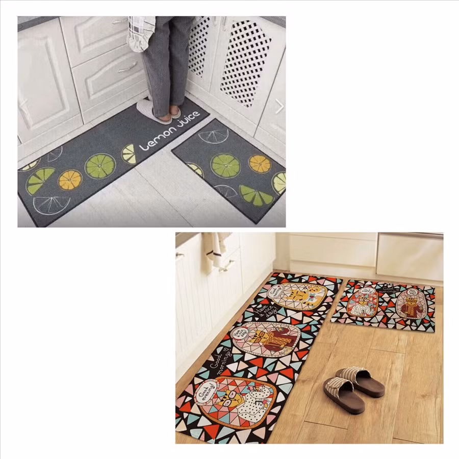 Nên chọn chất liệu có khả năng chống thấm, kháng bẩn hiệu quả, chống cháy và đặc biệt ma sát mặt sàn tốt để giảm sự trơn trượt. Đồ họa: Phương Duy