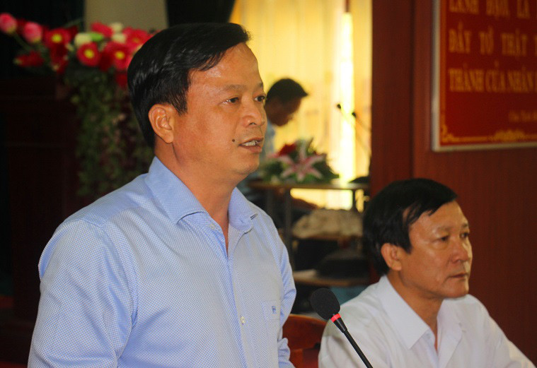 Phó Chủ tịch Thường trực UBND tỉnh Bình Định Nguyễn Tuấn Thanh kiêm nhiệm Trưởng Ban Quản lý Khu Kinh tế tỉnh. Ảnh: Dũ Tuấn. Phó Chủ tịch Thường trực UBND tỉnh Bình Định Nguyễn Tuấn Thanh kiêm nhiệm Trưởng Ban Quản lý Khu Kinh tế tỉnh. Ảnh: Dũ Tuấn.