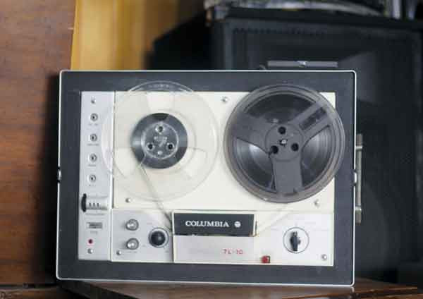 Đầu băng cối lữ hành hiệu Columbia dành cho các gia đình đi du lịch trong thập niên 70. Ảnh: Phan Lài