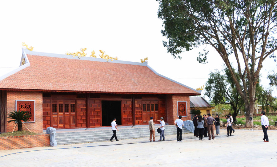 Đoàn đi kiểm tra thực tế các hạng mục thuộc Dự án bảo tồn, tôn tạo di tích Tây Sơn Thượng đạo