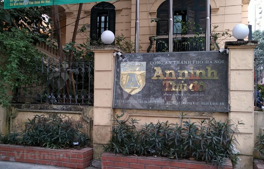  Trụ sở báo An ninh Thủ đô tại Hà Nội. (Ảnh: Minh Thu/Vietnam+)