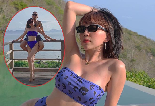 Khoảnh khắc tình cảm của cặp đôi khiến nhiều người thích thú ẢNH: FBNV/CHỤP MÀN HÌNH