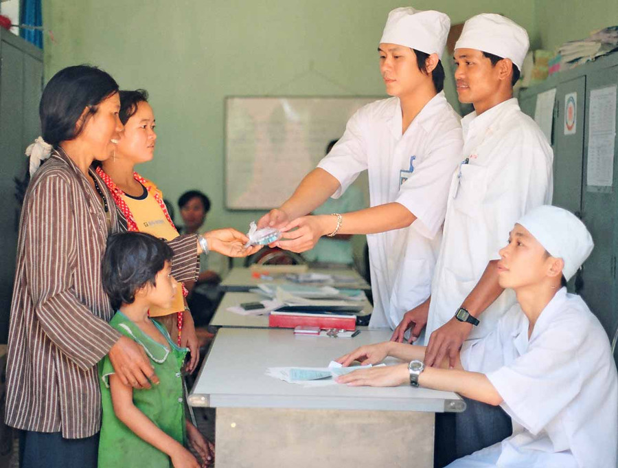 Tiếp tục quan tâm nâng cao chất lượng khám bệnh, chữa bệnh bảo hiểm y tế. Ảnh: Thanh Nhật