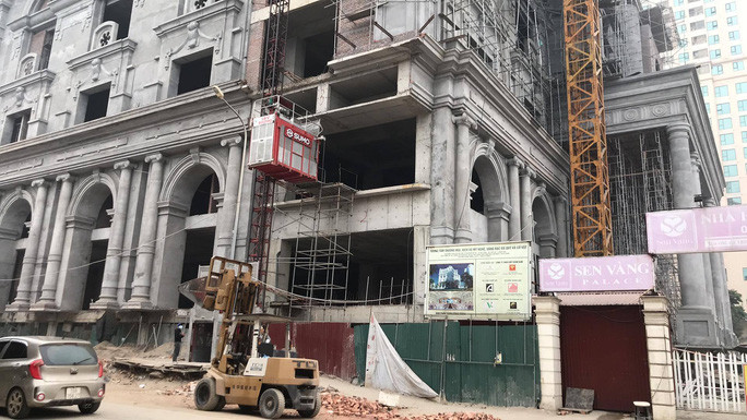 Khu vực xảy ra vụ tai nạn khiến nhiều công nhân gặp nạn