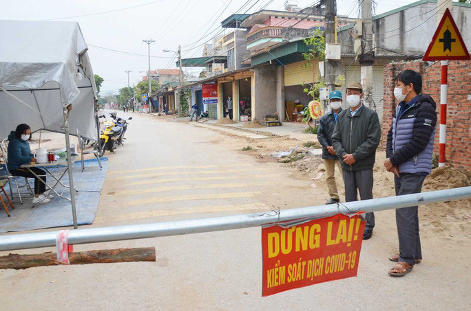 Chốt kiểm soát phòng chống dịch tại khu vực cách ly Chốt kiểm soát phòng chống dịch tại khu vực cách ly