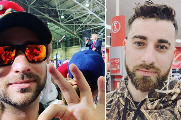 Tim Gionet phát trực tiếp cảnh người này đi vào tòa nhà Capitol vào ngày 6-1. Ảnh: Facebook