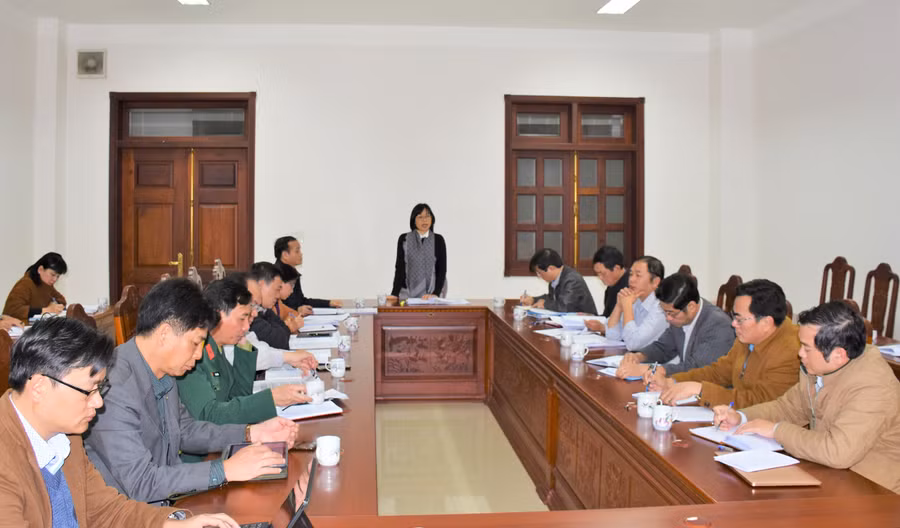 Quang cảnh cuộc họp. Ảnh: Trần Dung