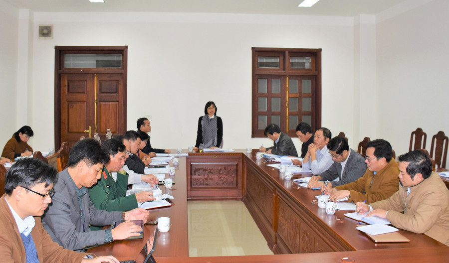 Quang cảnh cuộc họp. Ảnh: Trần Dung Quang cảnh cuộc họp. Ảnh: Trần Dung