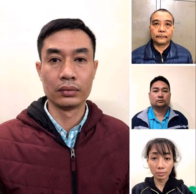 Nhóm bị can thực hiện hành vi bắt cóc các nạn nhân Nhóm bị can thực hiện hành vi bắt cóc các nạn nhân