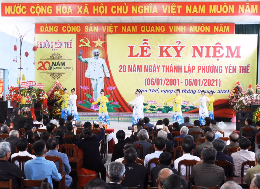 Toàn cảnh buổi lễ. Ảnh: Thanh Nhật