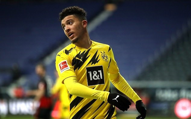 Sancho không còn là chính mình. Ảnh: AFP.