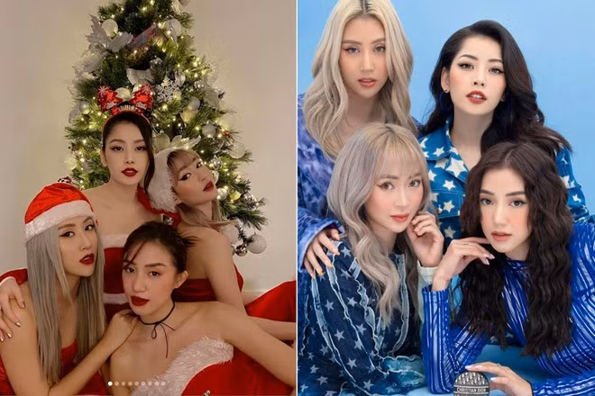 Đáng chú ý, cô còn là thành viên hội bạn thân nổi tiếng của Chi Pu, Quỳnh Anh Shyn và SunHT. Trước khi, giọng ca Anh ơi ở lại và Quỳnh Anh Shyn nảy sinh mâu thuẫn, các người đẹp thường xuyên xuất hiện cùng nhau trong các sự kiện hay chụp các bộ ảnh quảng cáo ẢNH: INSTAGRAM NV