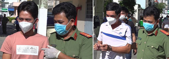  Bị can Phạm Thanh Hập và Phan Phi Hùng-ẢNH: CÔNG AN CUNG CẤP