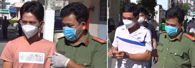  Bị can Phạm Thanh Hập và Phan Phi Hùng-ẢNH: CÔNG AN CUNG CẤP