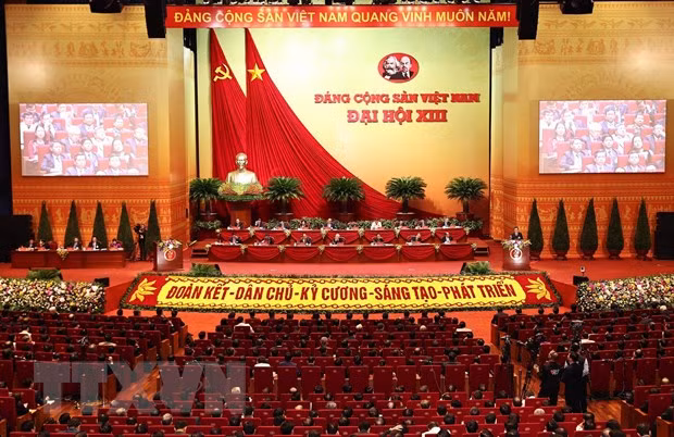 Phiên tham luận tại hội trường. (Ảnh: TTXVN)