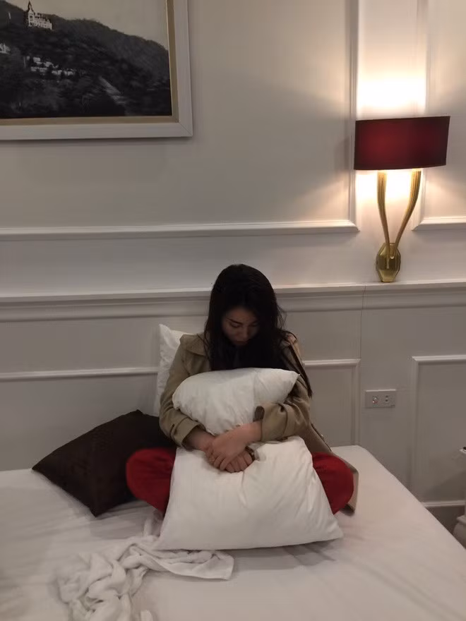 Đối tượng Lý Thị Thảo thời điểm bị bắt quả tang bán dâm trong khách sạn tại thị trấn Tam Đảo, huyện Tam Đảo, Vĩnh Phúc