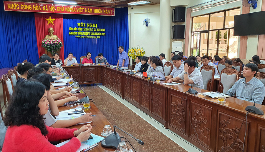  Quang cảnh Hội nghị tổng kết. Ảnh: Hồng Thương