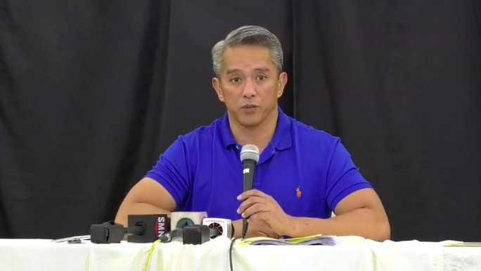 Thống đốc tỉnh Cavite, ông Juanito Victor Remulla. Ảnh: Facebook