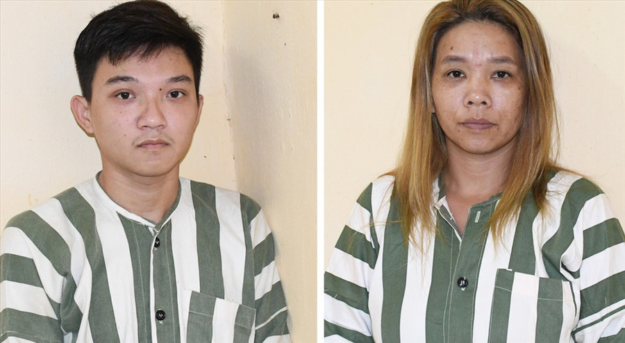 Hình ảnh đôi nam nữ trộm tài sản. Ảnh: CACC  Hình ảnh đôi nam nữ trộm tài sản. Ảnh: CACC