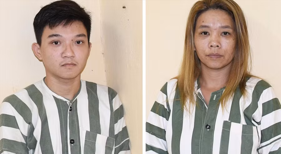  Hình ảnh đôi nam nữ trộm tài sản. Ảnh: CACC