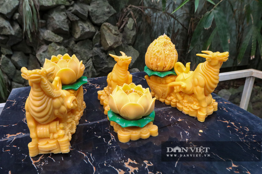 Theo dự kiến, để phục vụ cho Tết Nguyên đán, năm nay, anh Thông sẽ cung ứng ra thị trường từ 7.000 - 10.000 sản phẩm trâu nến.