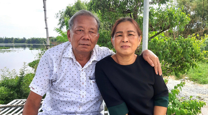 Gia đình ông Mai Năm đồng lòng trong việc làm công tác xã hội giúp quê nhà