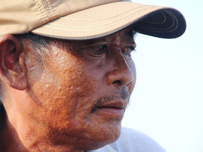 Ngư dân Phạm Văn Kiên