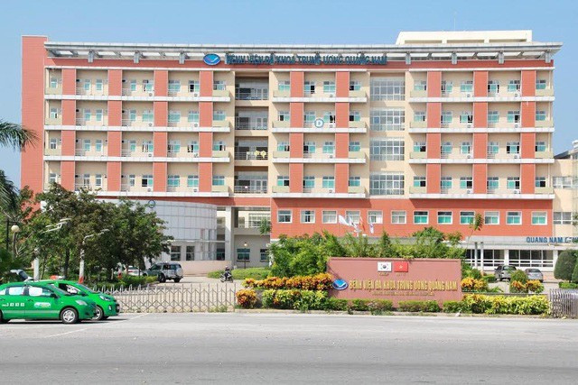  Bệnh viện Đa khoa Trung ương Quảng Nam nơi 3 bị can làm việc