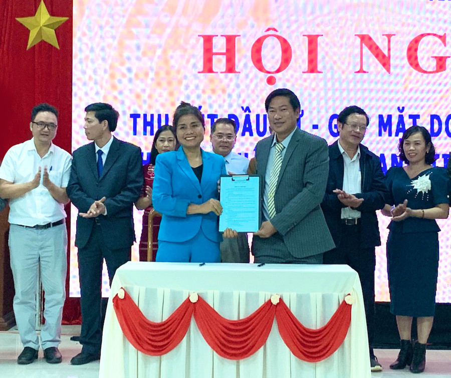 Công ty cổ Quản lý, Đầu tư và Phát triển bất động sản Arichland triển khai đầu tư dự án Trung tâm thương mại tại huyện Mang Yang. Ảnh: Hà Duy Công ty cổ Quản lý, đầu tư và phát triển Bất động sản Arichland triển khai đầu tư dự án Trung tâm thương mại tại huyện Mang Yang. Ảnh: Hà Duy