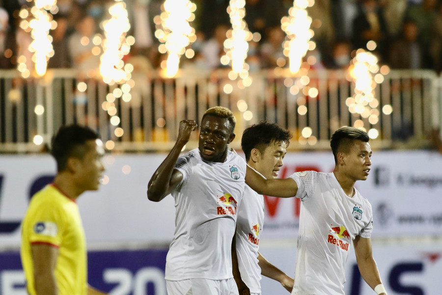 HAGL đã được tận hưởng niềm vui chiến thắng Ảnh Văn Ngọc