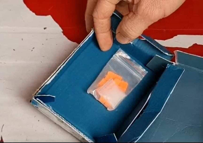  Số ma túy bị bắt giữ. Ảnh công an cung cấp