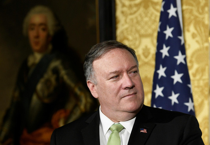 Ngoại trưởng Mỹ Mike Pompeo. Ảnh: Reuters Ngoại trưởng Mỹ Mike Pompeo. Ảnh: Reuters
