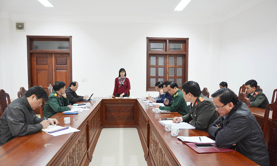 Quang cảnh cuộc họp. Ảnh: Phương Duyên