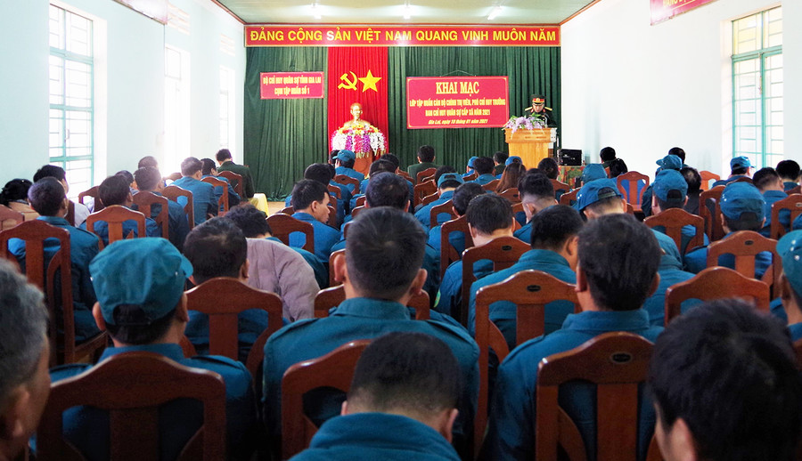  Quang cảnh lớp tập huấn. Ảnh: Huy Bắc