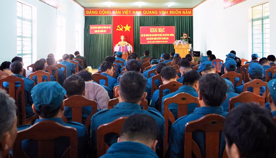  Quang cảnh lớp tập huấn. Ảnh: Huy Bắc