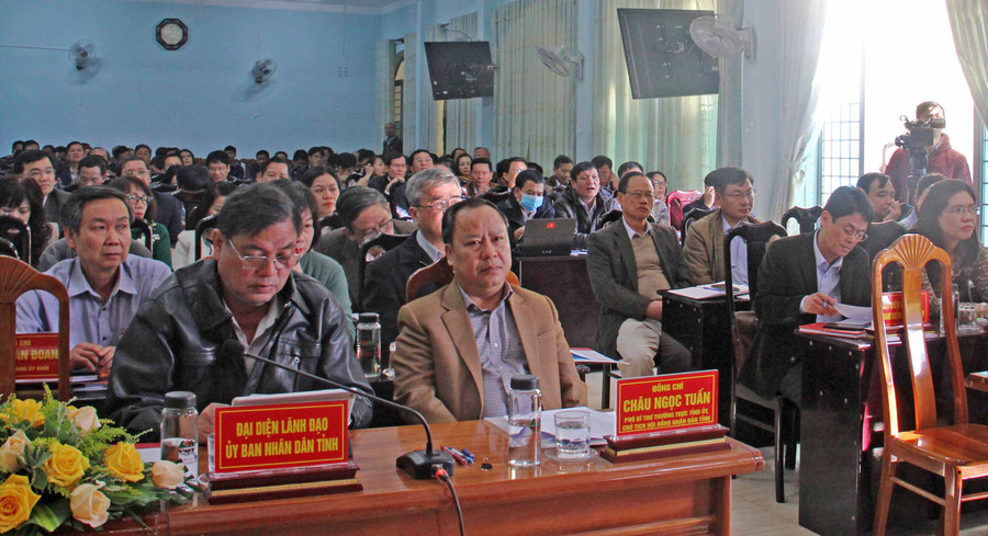 Các đại biểu dự hội nghị. Ảnh: Anh Huy