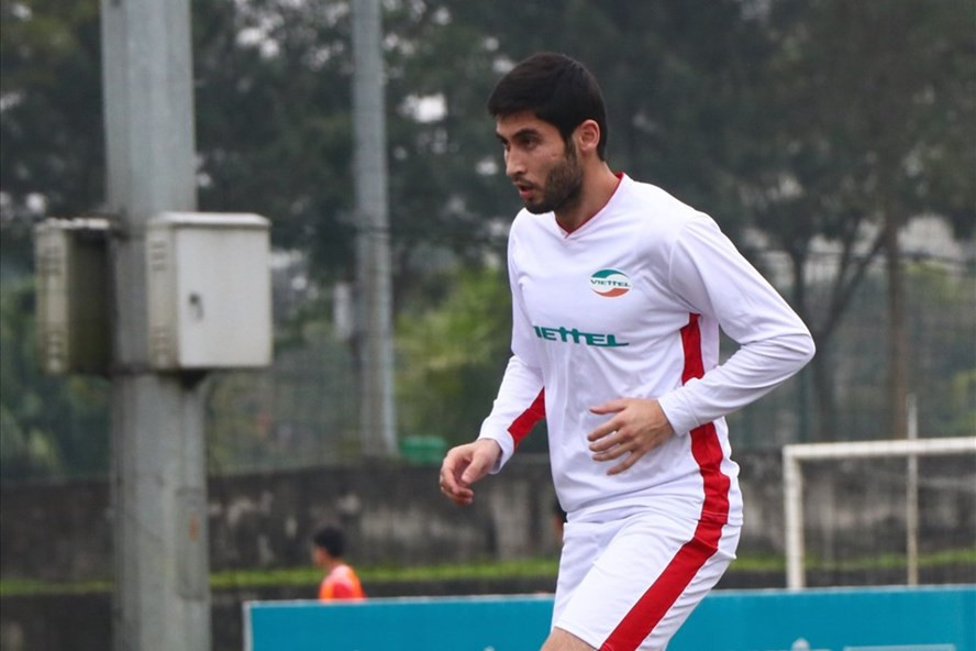 Tân binh của Viettel có thể ra mắt cuối tuần này tại vòng 3 V.League 2021. Ảnh: Thành Chung