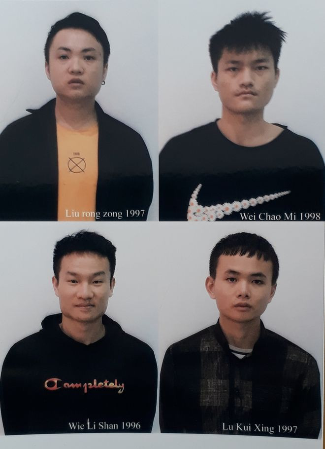 Qua làm việc, các đối tượng không có hộ chiếu, thị thực nhập cảnh ẢNH: ĐỨC NHẬT