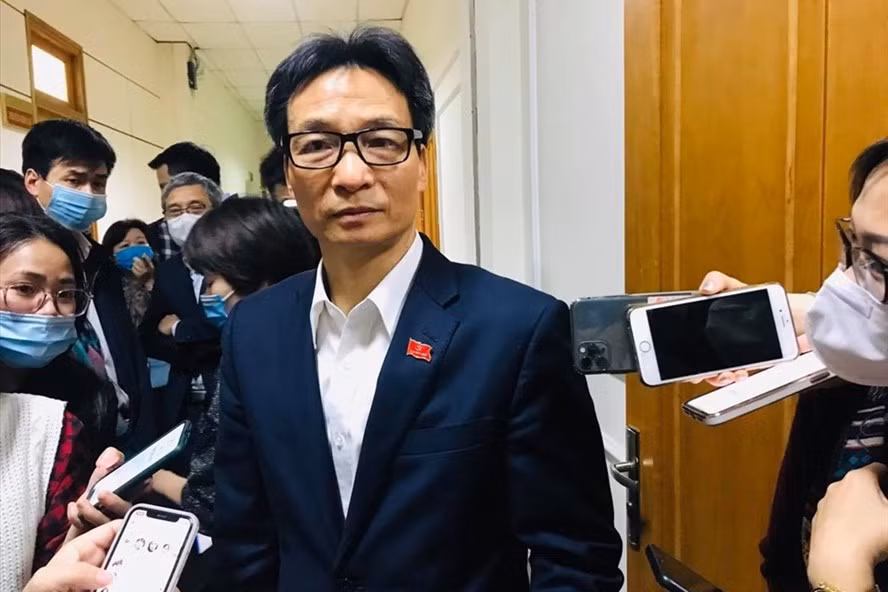 Phó Thủ tướng Vũ Đức Đam: chúng ta có lòng tin kiểm soát được dịch bệnh và cố gắng ở mức cao nhất để từ nay đến sát Tết tình hình kiểm soát tốt để nhân dân có một cái Tết yên bình. Ảnh: Thuỳ Linh