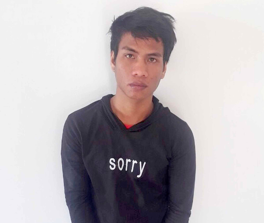 Bị cáo Rmah Bơ. Ảnh: Quang Lê 