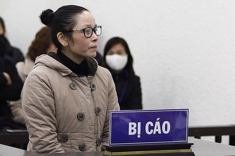  Nguyễn Thị Lan - người đàn bà chiếm đoạt hơn 290 tỉ đồng. Ảnh: V.Dũng.