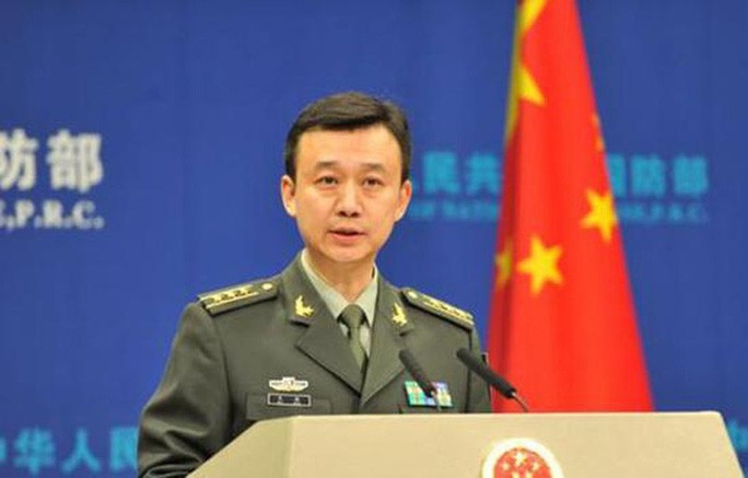 Người phát ngôn Bộ Quốc phòng Trung Quốc Ngô Khiêm. Ảnh: Sina Người phát ngôn Bộ Quốc phòng Trung Quốc Ngô Khiêm. Ảnh: Sina