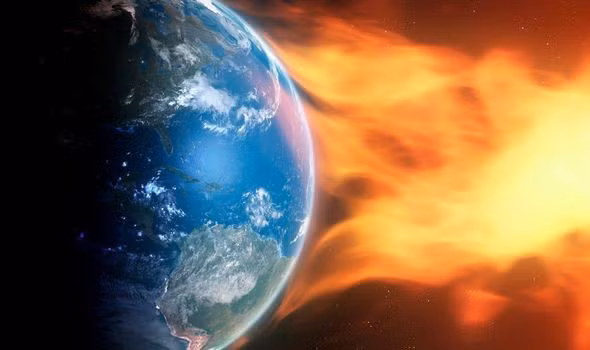 Một luồng gió Mặt trời đang đến gần Trái đất