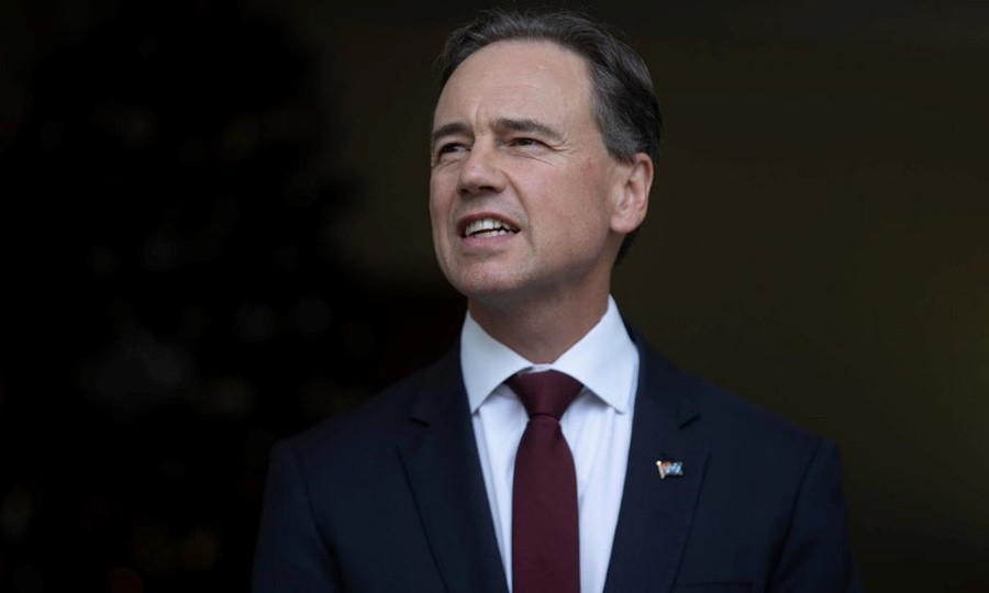 Bộ trưởng Y tế Australia Greg Hunt. Ảnh: Guardian. 
