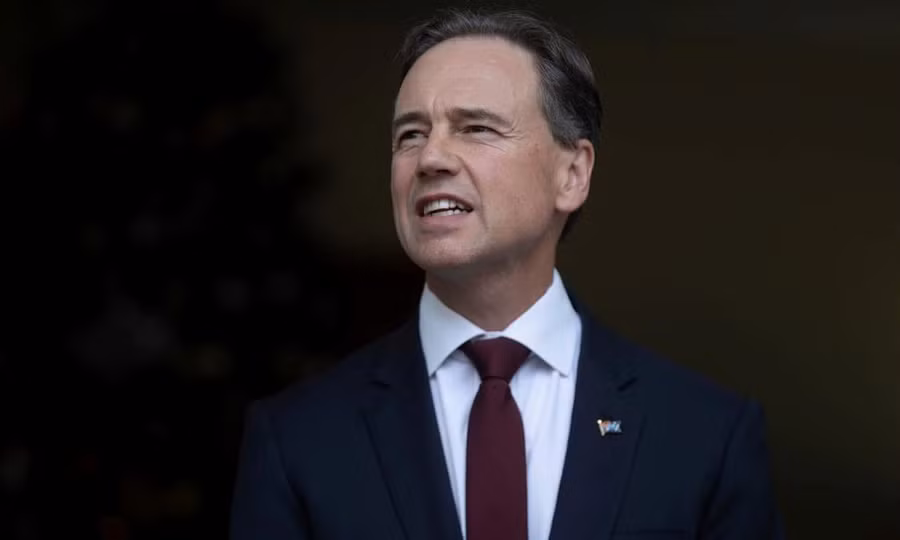 Bộ trưởng Y tế Australia Greg Hunt. Ảnh: Guardian. 