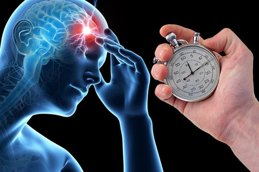 Cần tranh thủ thời gian vàng để cứu sống người bị đột quỵ não. Ảnh đồ họa: BVCC Cần tranh thủ thời gian vàng để cứu sống người bị đột quỵ não. Ảnh đồ họa: BVCC