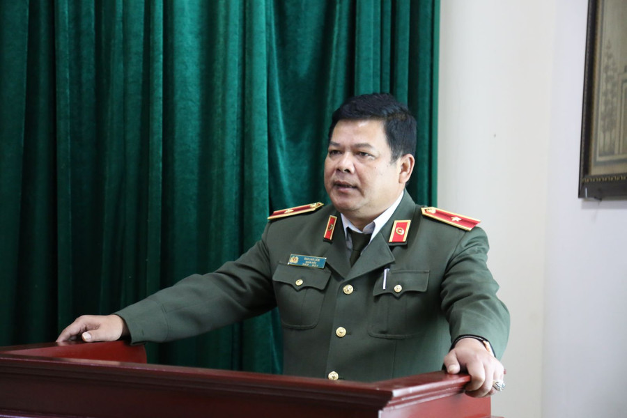 Thiếu tướng Rah Lan Lâm. Ảnh: Lê Văn Ngọc