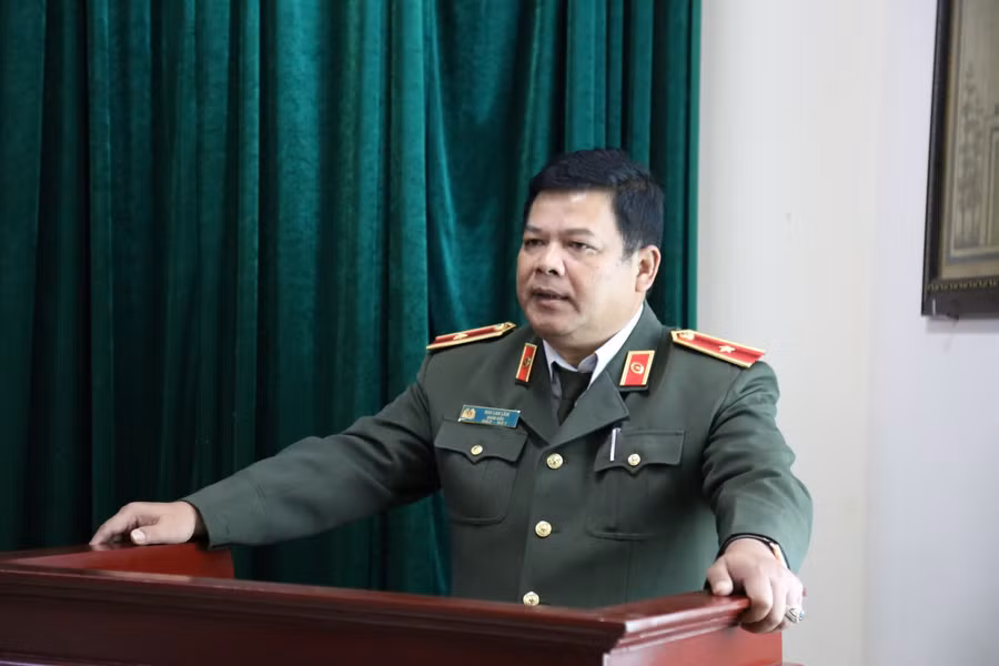 Thiếu tướng Rah Lan Lâm. Ảnh: Lê Văn Ngọc