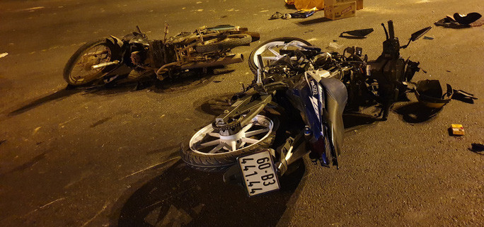 Hiện trường vụ tai nạn kinh hoàng